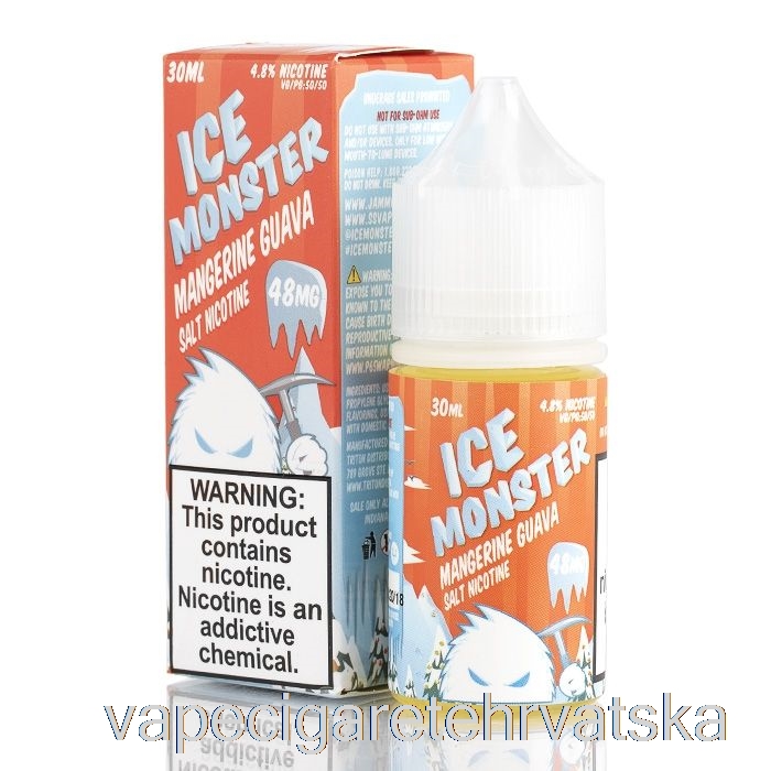 Vape Cigarete Ice Mangerine Guava - Ice Monster Soli - 30ml 24mg